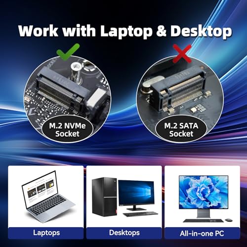 KingSpec SSD 512GB M 2 NVMe Gen3x4 SSD 2280 Up to 2400MB/s Internal Solid State Drive with 3D NAND Flash Compatible with Desktop and Laptop
