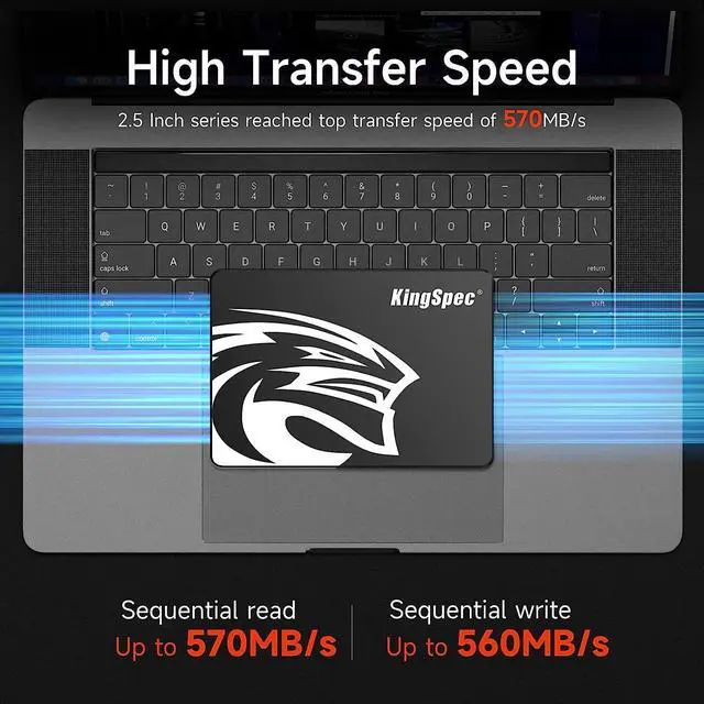 KingSpec SSD Internal Solid State Drive 512GB 2 5 Inch SATA III NAND Flash Data Storage PC laptop Desktop Transfer