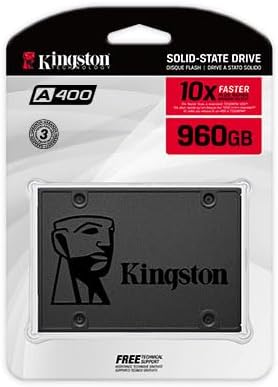 Kingston 960GB A400 SATA3 2 5 Internal SSD SA400S37/960G   HDD Replacement for Increase Performance