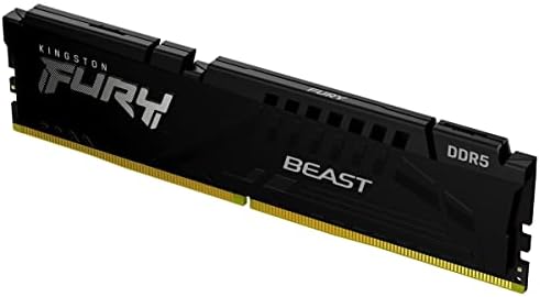 Kingston FURY Beast 32GB 6000MT/s DDR5 CL36 Desktop Memory   AMD EXPO   Single Module   KF560C36BBE2 32