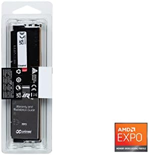Kingston FURY Beast 32GB 6000MT/s DDR5 CL36 Desktop Memory   AMD EXPO   Single Module   KF560C36BBE2 32