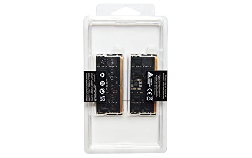 Kingston FURY Impact 64GB 2x32GB 5600MT/s DDR5 CL40 Laptop Memory Kit of 2 Lower Power Comsumption Intel XMP 3 0 Plug N Play KF556S40IBK2 64