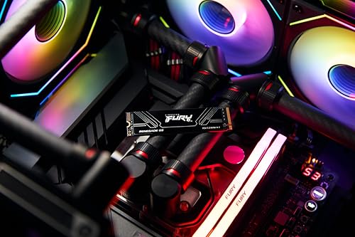 Kingston FURY Renegade G5 1024GB NVMe SSD   PCIe 5 0 M 2 2280   Up to 14 8000MB/s   SFYR2S/1T0