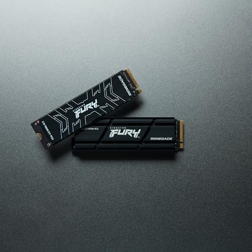 Kingston FURY Renegade 2TB PCIe Gen 4 0 NVMe M 2 Internal Gaming SSD with Heat Sink   PS5 Ready   Up to 7300MB/s   SFYRDK/2000G