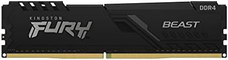 Kingston Fury Beast 16GB 3200MHz DDR4 CL16 Desktop Memory Single Stick KF432C16BB/16  Black