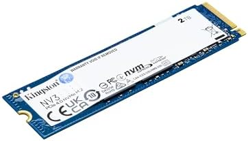 Kingston NV3 2TB M 2 2280 NVMe SSD   PCIe 4 0 Gen 4x4   Up to 6000 MB/s   SNV3S/2000G