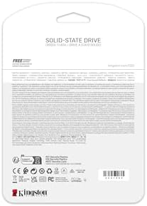 Kingston NV3 500GB M 2 2280 NVMe SSD   PCIe 4 0 Gen 4x4   Up to 5000 MB/s   SNV3S/500G