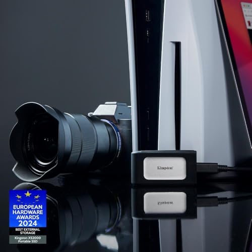 Kingston XS2000 500G High Performance Portable SSD with USB C   Pocket sized   USB 3 2 Gen 2x2   External Solid State Drive   Up to 2000MB/s   SXS2000/500G