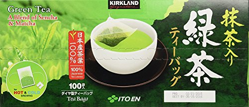 Kirkland Ito En Matcha Blend Japanese Green Tea 200 ct 1 5g tea bags