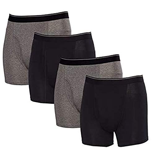 Talla XL, Kirkland Signature Mens Boxer Brief Pima Cotton 4 Pack