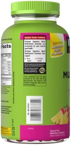 Kirkland Signature dCDtdm Adult Multi Gummies  160 Count
