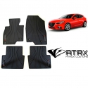 Kit 4 Tapetes Todo Clima Originales Mazda 3