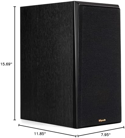 Klipsch RP 600M Reference Premiere Bookshelf Speakers   Pair  Ebony