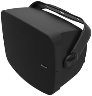 Klipsch RSM 650 Indoor/Outdoor Speaker  Black  Pair    Two Way All Weather Loudspeakers   6 5 IMG Woofer & 1 Titanium Dome Tweeter