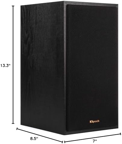 Klipsch R 51M Bookshelf Speaker  Pair   Black