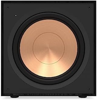 Klipsch Reference Front Firing Subwoofer with revamped Spun Copper thermoformed crystalline Polymer woofers