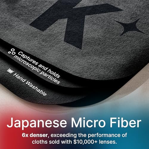 Koala Eyeglass Lens Cleaner Spray Kit    2x  Glasses Cleaner Bottle    2x  Microfiber Cloth   Alcohol Free Eyeglasses  Screen  and Camera Cleaning Kit   Made in USA  4 Piece Set 