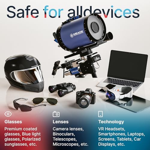 Koala Eyeglass Lens Cleaner Spray Kit    2x  Glasses Cleaner Bottle    2x  Microfiber Cloth   Alcohol Free Eyeglasses  Screen  and Camera Cleaning Kit   Made in USA  4 Piece Set 