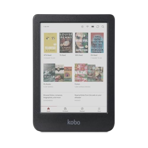 Kobo Clara Colour   Colour eReader   6  Glare Free Colour E Ink Kaleido  3 Display   Dark Mode Option   Waterproof   Audiobooks   16GB of Storage   Black