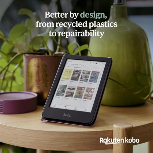 Kobo Clara Colour   Colour eReader   6  Glare Free Colour E Ink Kaleido  3 Display   Dark Mode Option   Waterproof   Audiobooks   16GB of Storage   Black