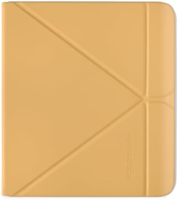 Kobo Libra Colour SleepCover Case   Butter Yellow   Sleep/Wake Technology   Built in 2 Way Stand   Vegan Leather   Compatible with 7  Kobo Libra Colour eReader
