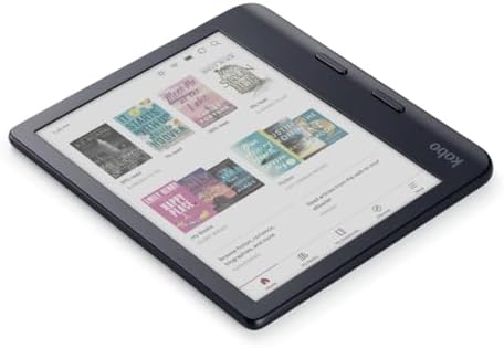 Kobo Libra Colour   eReader   7  Glare Free Colour E Ink Kaleido  3 Display   Dark Mode Option   Audiobooks   Waterproof   Black
