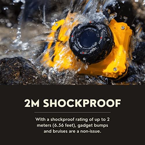 Kodak PIXPRO WPZ2 Rugged Waterproof 16MP Digital Camera with 4X Optical Zoom with Koah Nostrand Gadget Bag with Accessory Kit  32GB UHS I microSDHC  and Floating Strap Bundle  4 Items 