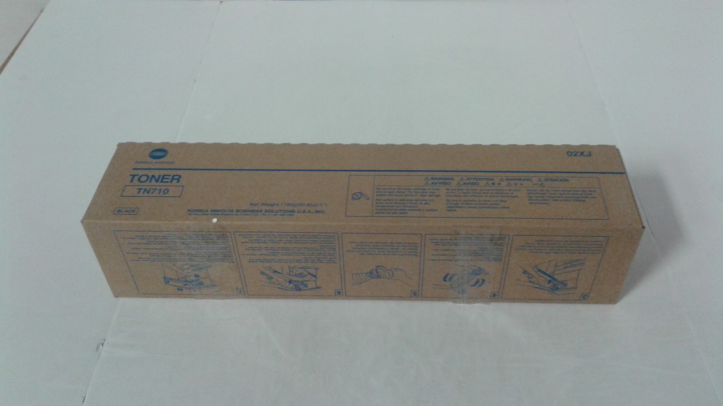Konica Toner Minolta TN 710  Black TN 710 for Konica Minolta Bizhub 600 Series