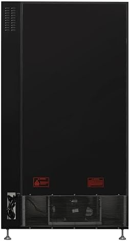 KoolMore Refrigerated Snack Vending Machine with 60 Slots  Bill Acceptor and Credit Card Reader in Black  KM VMR 40 BR 