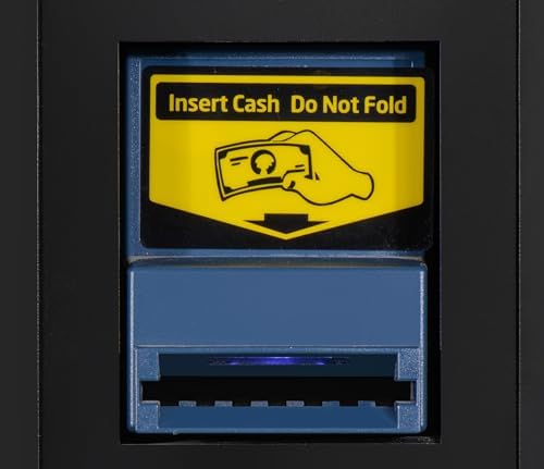 KoolMore Refrigerated Snack Vending Machine with 60 Slots  Bill Acceptor and Credit Card Reader in Black  KM VMR 40 BR 