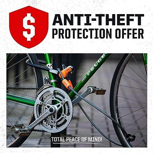 Kryptonite New York Disc Lock  14mm Heavy Duty Yellow/Black Bike Bicycle Lock  Sold Secure Gold  High Security Anti Theft Protection for Bicycle  E Bike  Motorcycles  Scooters  and More