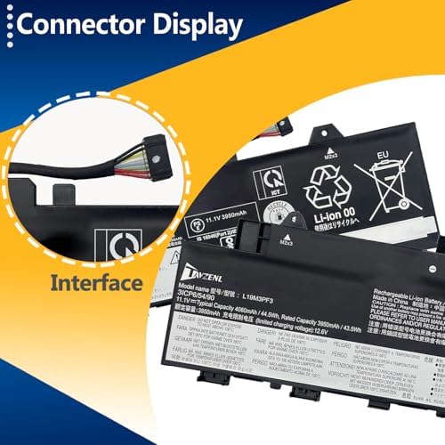 L19M3PF3 44 5Wh Battery Replacement for Lenovo IdeaPad 5 14ABA7 5 14IAL7 5 14ALC05 5 14ITL05 5 14ARE05 5 14IIL05 Series 11 1V 4060