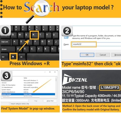 L19M3PF3 44 5Wh Battery Replacement for Lenovo IdeaPad 5 14ABA7 5 14IAL7 5 14ALC05 5 14ITL05 5 14ARE05 5 14IIL05 Series 11 1V 4060