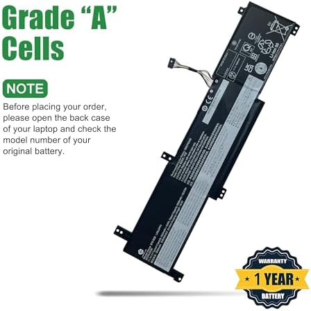 L20L3PF0 SB11B36276 5B11B36283 Laptop Battery Replacement for Lenovo IdeaPad 3 14ALC6 3 15ALC6 3 15ITL6 Series L20M3PF0 SB11B36274 5B11B36279 L20C3PF0 SB11B36277 5B11B36275 11 1V 45Wh