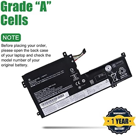 L20L3PF0 SB11B36276 5B11B36283 Laptop Battery Replacement for Lenovo IdeaPad 3 14ALC6 3 15ALC6 3 15ITL6 Series L20M3PF0 SB11B36274 5B11B36279 L20C3PF0 SB11B36277 5B11B36275 11 1V 45Wh