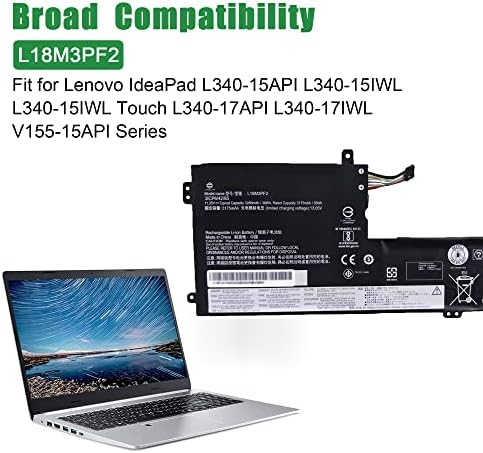 L20L3PF0 SB11B36276 5B11B36283 Laptop Battery Replacement for Lenovo IdeaPad 3 14ALC6 3 15ALC6 3 15ITL6 Series L20M3PF0 SB11B36274 5B11B36279 L20C3PF0 SB11B36277 5B11B36275 11 1V 45Wh