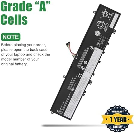 L20L3PF0 SB11B36276 5B11B36283 Laptop Battery Replacement for Lenovo IdeaPad 3 14ALC6 3 15ALC6 3 15ITL6 Series L20M3PF0 SB11B36274 5B11B36279 L20C3PF0 SB11B36277 5B11B36275 11 1V 45Wh