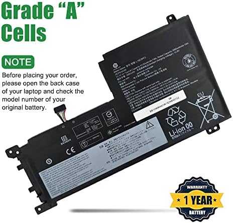 L20L3PF0 SB11B36276 5B11B36283 Laptop Battery Replacement for Lenovo IdeaPad 3 14ALC6 3 15ALC6 3 15ITL6 Series L20M3PF0 SB11B36274 5B11B36279 L20C3PF0 SB11B36277 5B11B36275 11 1V 45Wh