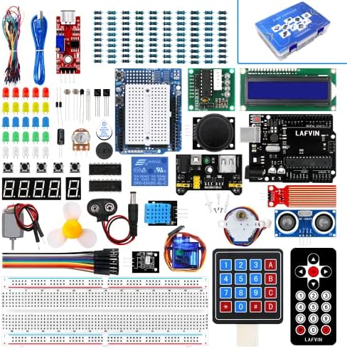 LAFVIN Proyecto Super Starter Kit para R3 Mega2560 Mega328 Nano con tutorial compatible con Arduino IDE