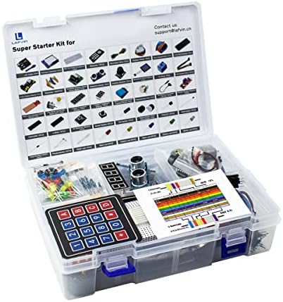 LAFVIN Proyecto Super Starter Kit para R3 Mega2560 Mega328 Nano con tutorial compatible con Arduino IDE