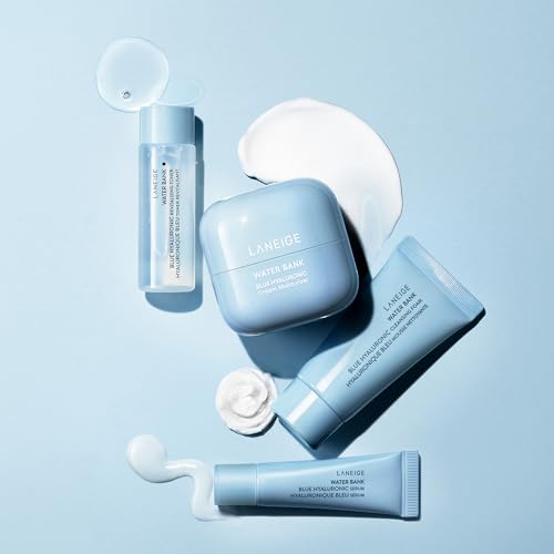 LANEIGE Water Bank Blue Hyaluronic Cream Moisturizer  Hydrating Korean Face Cream with Squalane & Ceramide for Skin Barrier Support  Dermatologist Tested