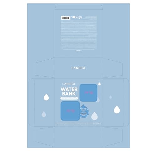 LANEIGE Water Bank Blue Hyaluronic Cream Moisturizer  Hydrating Korean Face Cream with Squalane & Ceramide for Skin Barrier Support  Dermatologist Tested