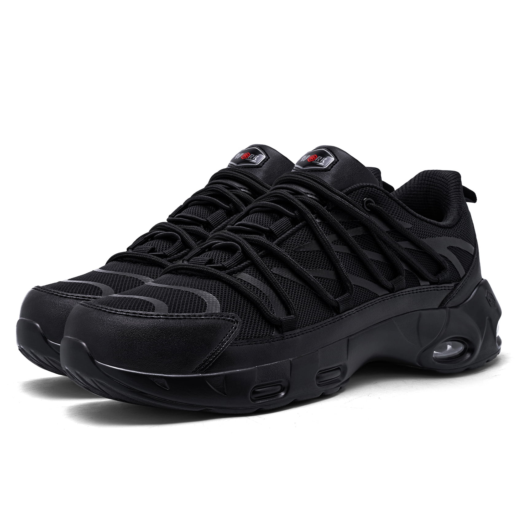 LARNMERN Steel Toe Shoes for Men Durable Safety Shoes Stable support Work Shoes All Day Comfort L327