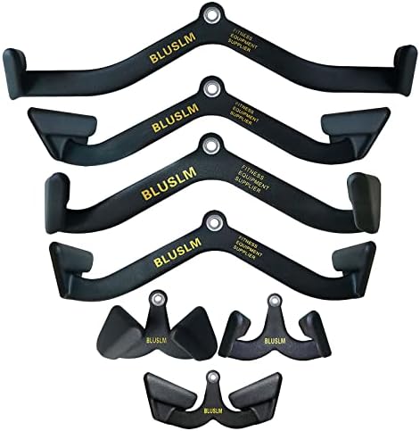 LAT Pull Down Bar for Cable Machine  LAT Pulldown Attachments T bar V bar Cable Attachment for Gym  Back Tricep Strength Training Handle