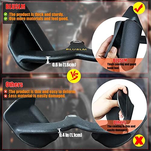 LAT Pull Down Bar for Cable Machine  LAT Pulldown Attachments T bar V bar Cable Attachment for Gym  Back Tricep Strength Training Handle