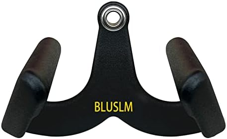 LAT Pull Down Bar for Cable Machine  LAT Pulldown Attachments T bar V bar Cable Attachment for Gym  Back Tricep Strength Training Handle