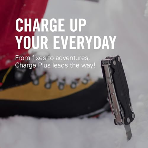 LEATHERMAN  Charge Plus  19 in 1 Full Size  Versatile Multi tool for Home  Outdoors  Everyday Carry  EDC   Stainless Steel