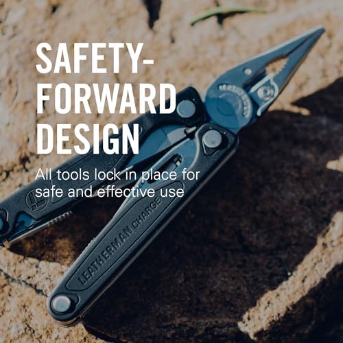LEATHERMAN  Charge Plus  19 in 1 Full Size  Versatile Multi tool for Home  Outdoors  Everyday Carry  EDC   Stainless Steel