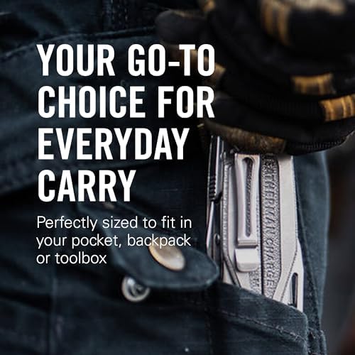 LEATHERMAN  Charge Plus TTI  19 in 1 Premium  Versatile Multi tool for Home  Outdoors  Auto Repairs  Everyday Carry  EDC   Stainless Steel