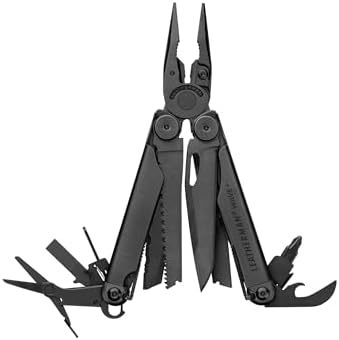 LEATHERMAN  Wave   18 in 1 Full Size  Versatile Multi tool for DIY  Home  Garden  Outdoors or Everyday Carry  EDC   Stainless Steel